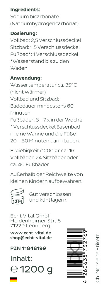 Kräuter, Pflanze, Werbung, Plakat, Text, Natriumhydrogencarbonat, Kühlbehälter, Wasserbehälter, Fußbad, Basenbad