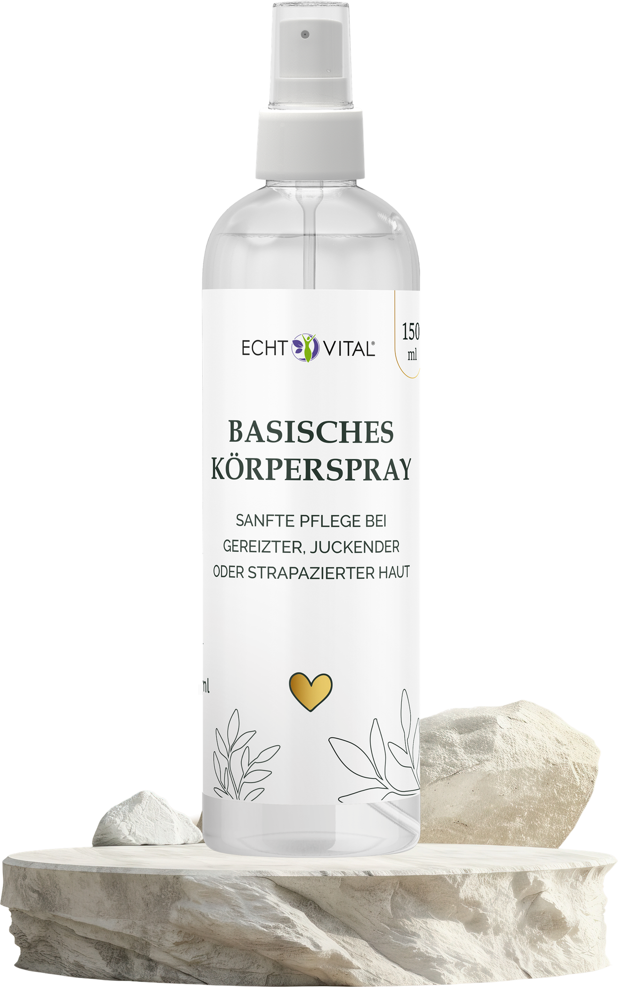 Flasche, Lotion, Körperspray, Basis, Pflege, Sanfte Pflege, 150 ml