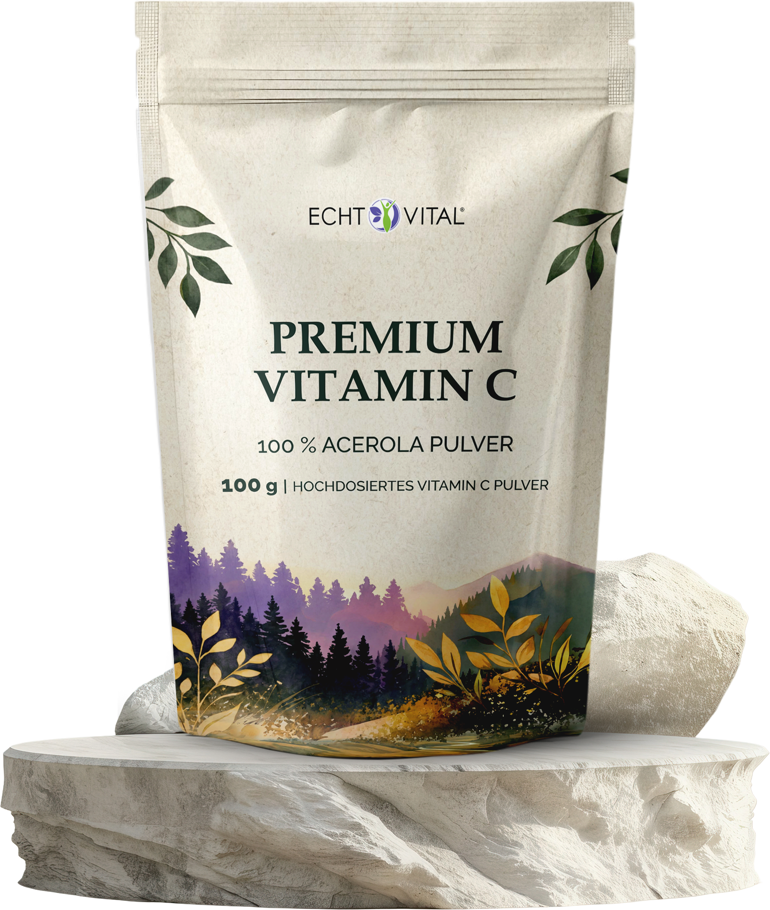 Vitamin C, Ascorbinsäure, Pulver, Powder, Premium